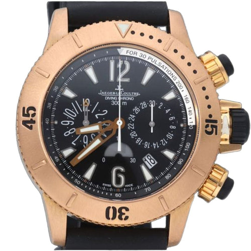 Montre Jaeger LeCoultre Montre Master Compressor Chronographe de plongée 58 Facettes MT41037