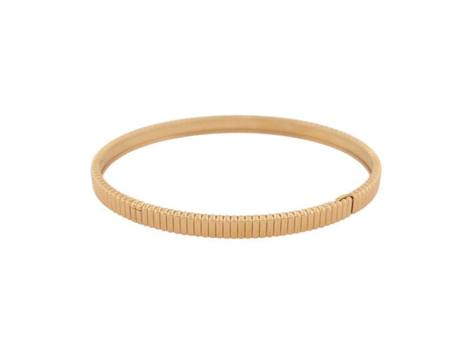 Bracelet bracelet BOUCHERON jonc gros grain quatre pm en or jaune 18k 24.4gr 58 Facettes 269263