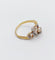 Bague 51 Bague tourbillon or jaune, diamants et perle 58 Facettes A05451