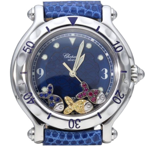 Montre Chopard Montre Happy Sport Fish 58 Facettes MT42381