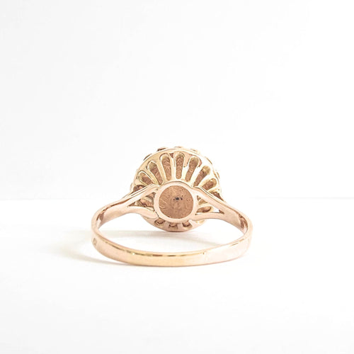 Bague 59 Bague pièce Dos Pesos de 1945 en or jaune 18 carats - Taille EU59 58 Facettes GEL-RI-2PES-YG