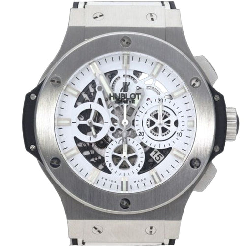 Montre Montre Hublot Aero Bang Garmisch Skeleton Édition Limitée Gap2011 58 Facettes MT41066