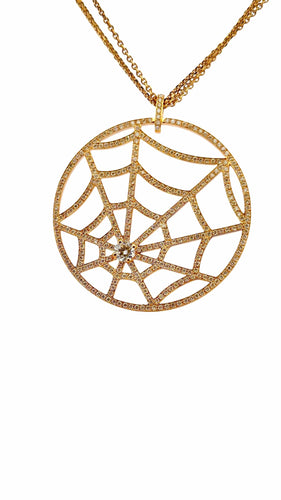 Collier Collier Chaumet Attrape moi si tu m’aimes , or et diamants 58 Facettes