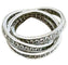 CARTIER - Bague Trinity or blanc diamants