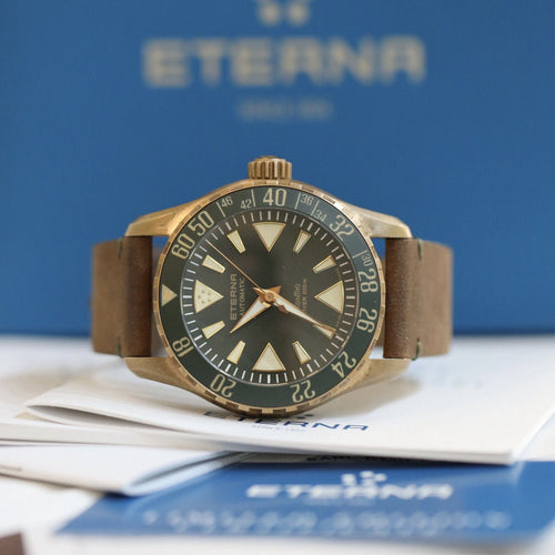 Montre Montre Eterna KonTiki Diver Automatique – Édition Limitée 300 ex – 2019 – Full Set – 43 mm 58 Facettes FB10849