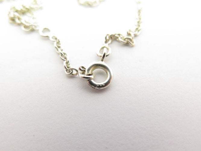 Collier collier pendentif HERMES chaine d'ancre enchainee en argent 925 58 Facettes 271925