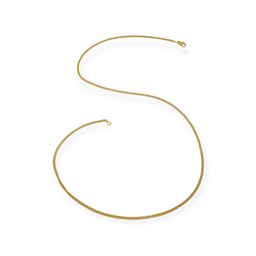 Collier Chaîne maille gourmette 52.5cm or jaune 58 Facettes 330086125