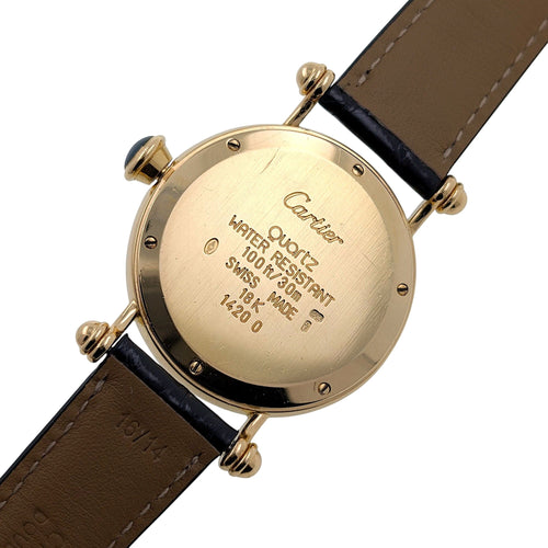 Cartier Diabolo Date Large Cartier LC Or 18 carats