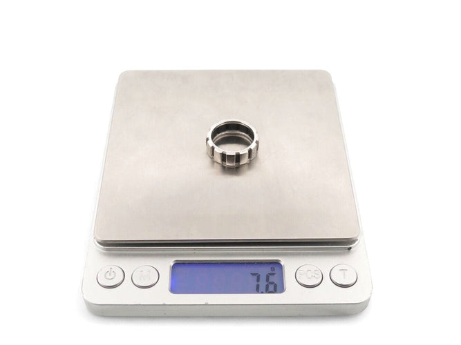 Bague 54 bague CHAUMET class one mm t54 or blanc 18k 7.6gr sertie 8 diamants 58 Facettes 269924