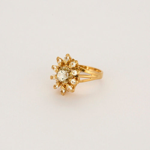 Bague 50 Bague Marguerite 58 Facettes LP1166