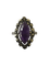 Bague 54 Bague Améthyste, quartz & marcassites 58 Facettes 602317