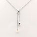 Collier Collier en or blanc 58 Facettes