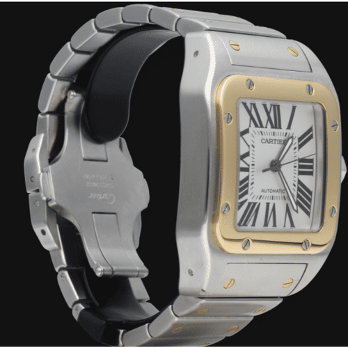 Montre Cartier Montre Santos 100 Xl 58 Facettes MT43440