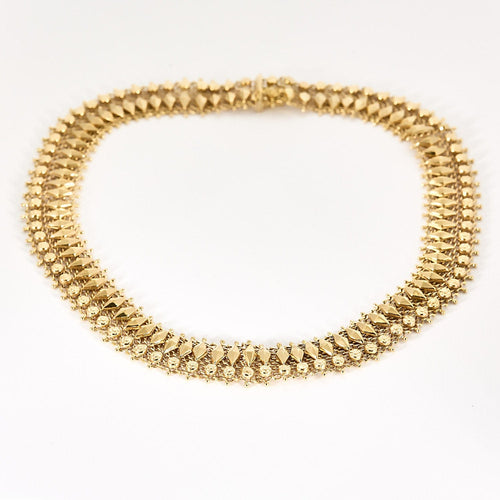 Collier Collier en or jaune 58 Facettes HOU5487