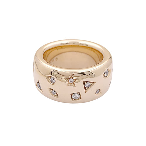 Bague 60 Bague Pomellato, "Iconica", or rose, diamants. 58 Facettes 34985