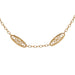 Yellow gold long necklace - Period 1900 58 Facettes