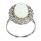 Bague 60 Élégance classique : l'attrait intemporel d'une bague opale vintage des années 1950 58 Facettes 17226-0017