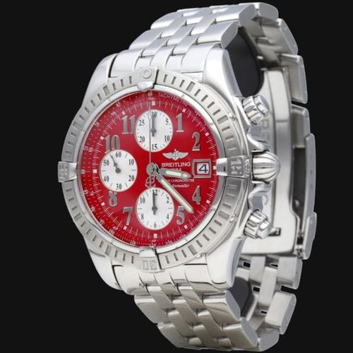 Montre Breitling Montre Chronomat Evolution Chronograph 58 Facettes MT43263