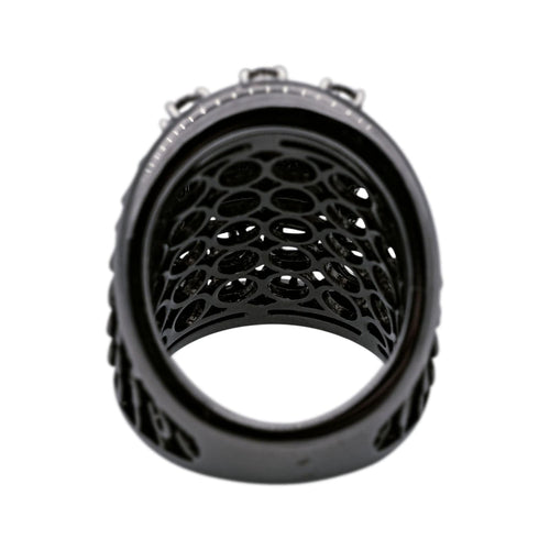 Bague 53 Bague Or noir Diamant 58 Facettes 578649RV