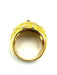 Bague 57 VAN CLEEF & ARPELS. Bague vintage or jaune 18K et diamant 58 Facettes