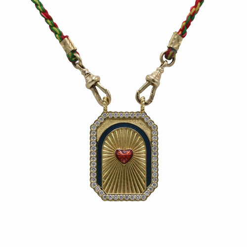 Collier Collier Mini Scapulaire Heart - Marie Lichtenberg 58 Facettes 250392R