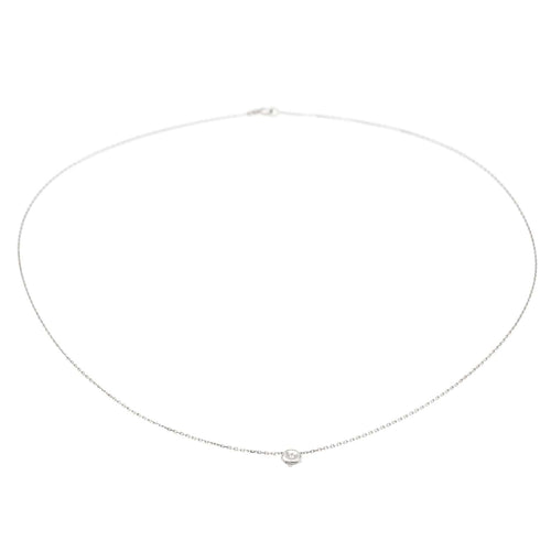 Collier Or blanc Diamant
