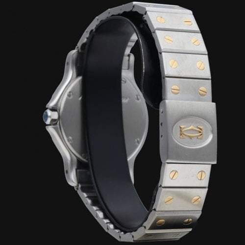 Montre Cartier Montre Santos Ronde Octagon 58 Facettes MT42987