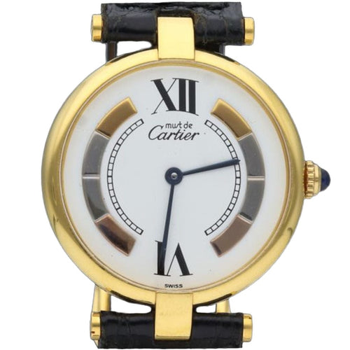 Montre Cartier Montre Must De Cartier Vermeil 58 Facettes MT41173