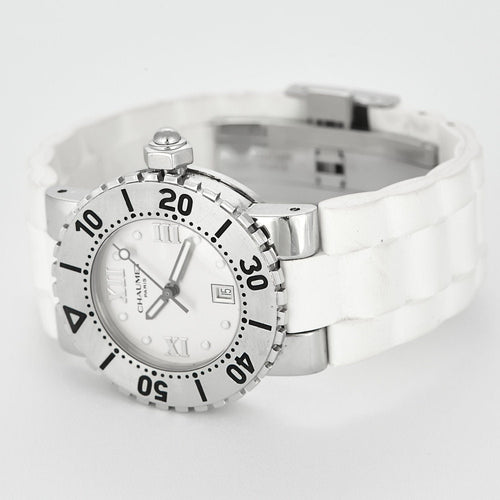 Montre CHAUMET – Class One – Montre de dame en acier, mouvement à quartz 58 Facettes B250500