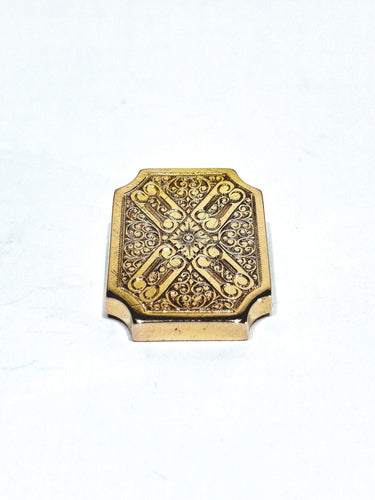 Pendentif Pendentif en Or Rose Ciselé 58 Facettes