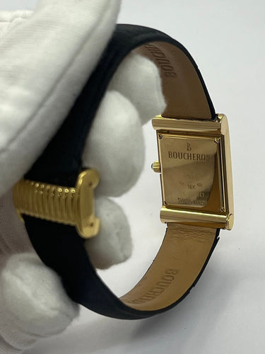 Montre Boucheron Reflet Small Or Jaune et Diamants 58 Facettes