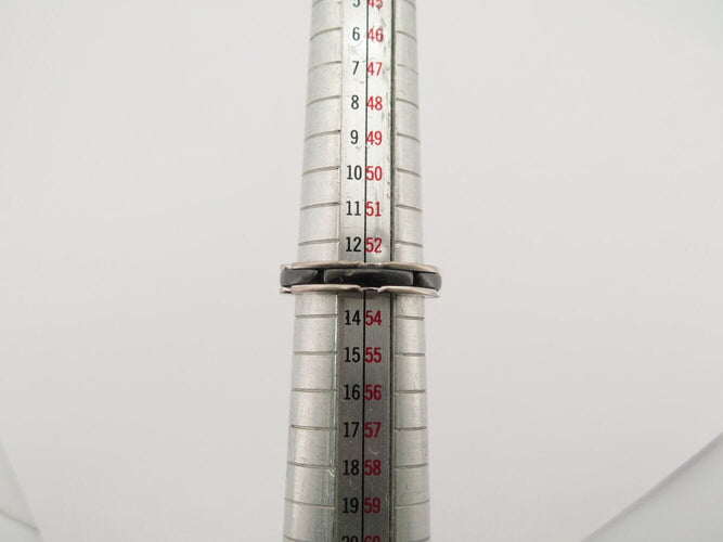 Bague 53 bague CHANEL ultra pm or blanc 18k et ceramique noire 53 58 Facettes 270439