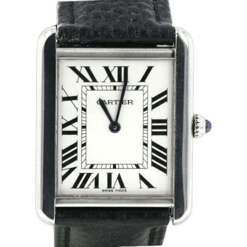 Montre Cartier Montre Tank Solo 58 Facettes MT42756