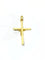 Pendentif Pendentif crucifix en or jaune 58 Facettes
