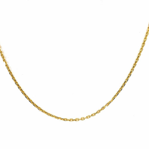 Collier Chaîne maille forçat or jaune 58 Facettes 235