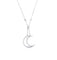 Collier Collier lune et diamants 58 Facettes 13249