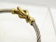 Bracelet vintage bracelet FRED force 10 infinie gm or jaune 18k acier t16.5 58 Facettes 271707