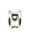 Bague HERMES - bague collection osmose, argent GM 58 Facettes