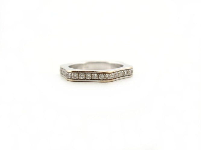 Bague 53 bague MONTBLANC 4810 small mb102493 53 diamants 0.64ct & or blanc 18k 58 Facettes 266404