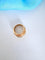 Bague 52.5 Bague Vintage (1940-1950) diamants or rose et or blanc 18K 58 Facettes 1762