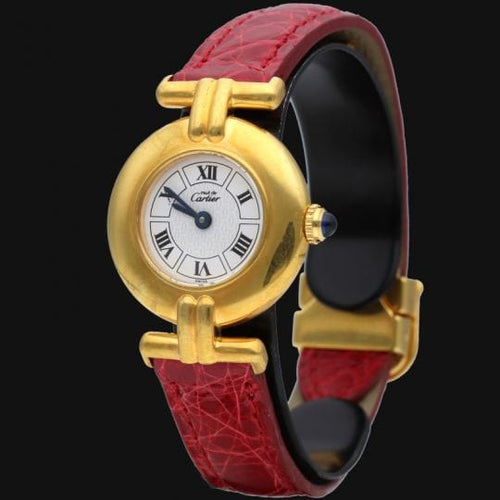 Montre Cartier Montre Colisée Vermeil 58 Facettes MT42593
