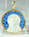 Gold, mother-of-pearl and enamel medal pendant 58 Facettes 310