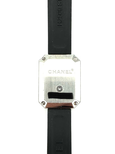 Montre CHANEL. Collection "Première Ruban", montre acier et diamants (full set) 58 Facettes