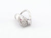 Bague 51 bague BOUCHERON trouble serpent 51 or blanc 18k diamants rubis 58 Facettes 265061