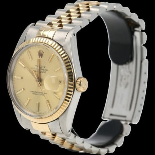 Montre Rolex Montre Date Just 36 58 Facettes MT43260