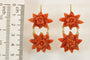Boucles d'oreilles Boucles d'oreilles antiques en or jaune corail 58 Facettes 7692
