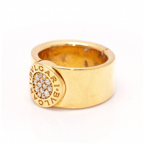 Bague 50.5 Bague BVLGARI BVLG en or rose et diamants 58 Facettes D361633UZ