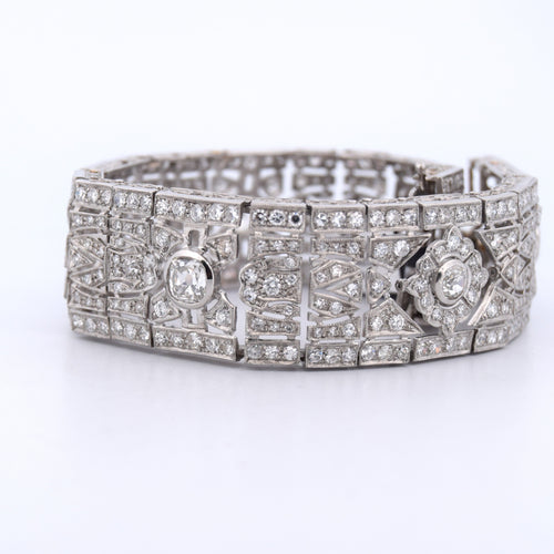 Bracelet BRACELET DÉCO' platine 58 Facettes