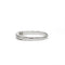 Bague 58 Demi-Alliance - Or blanc & Diamants 58 Facettes 250354R