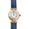 Montre Montre Cartier, "Colisée Must", argent plaqué or, cuir. 58 Facettes 34848